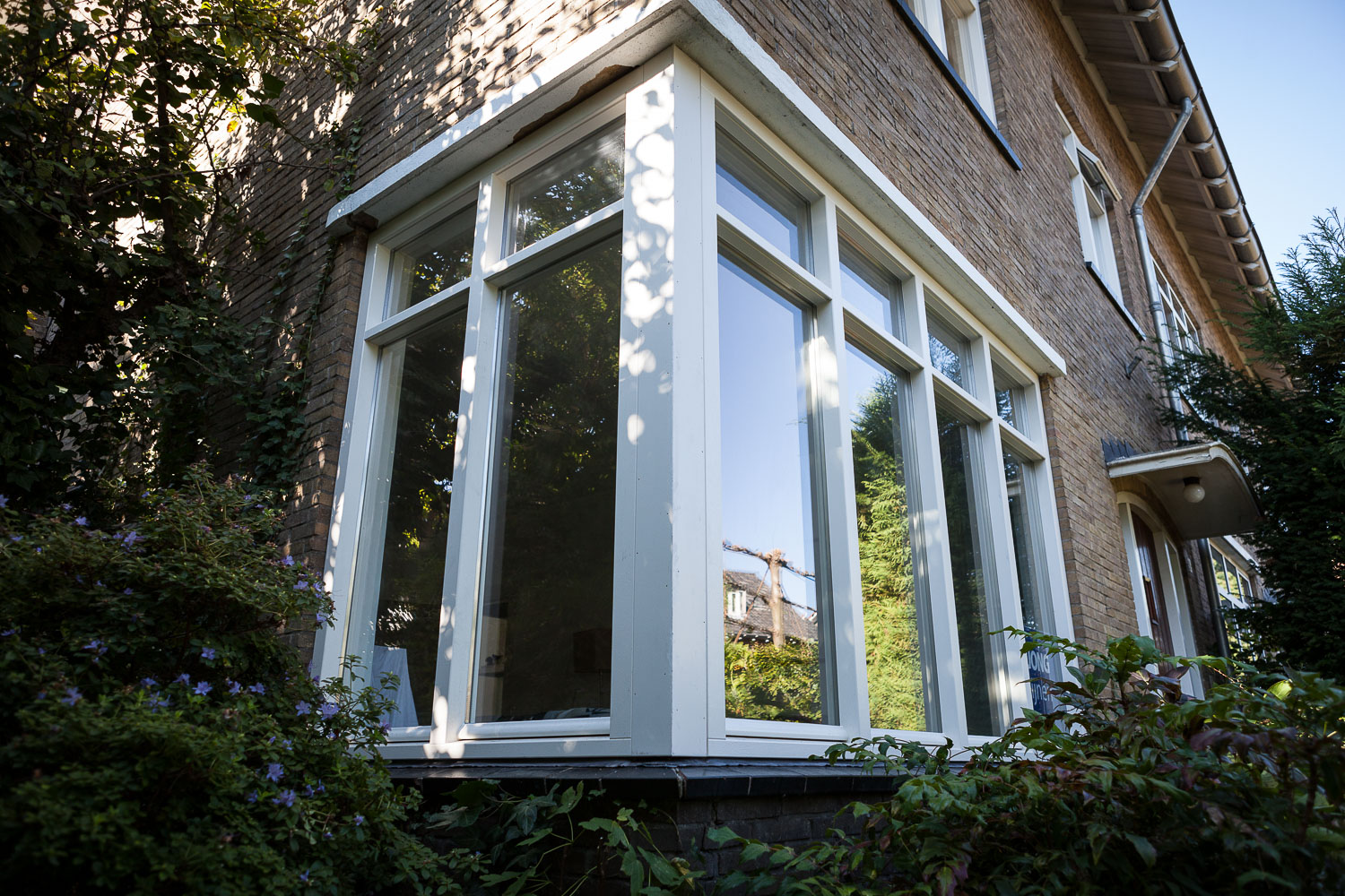 Houten kozijnen met dubbel glas